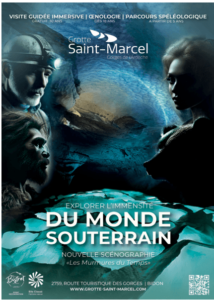 Grotte Saint-Marcel - nouvelle scénographie — Saint-Marcel-d'Ardèche
