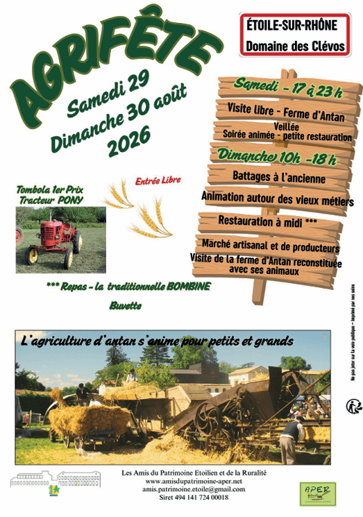 Agrifête  —  Étoile-sur-Rhône