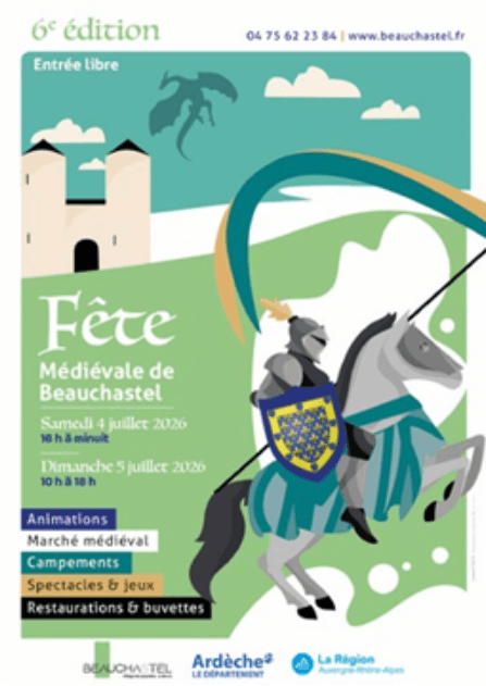 Fête Médiévale de Beauchastel, 6ᵉ édition