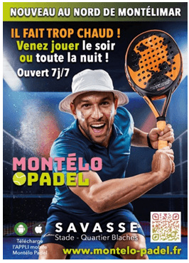 Montélo Padel, nouveau club au nord de Montélimar